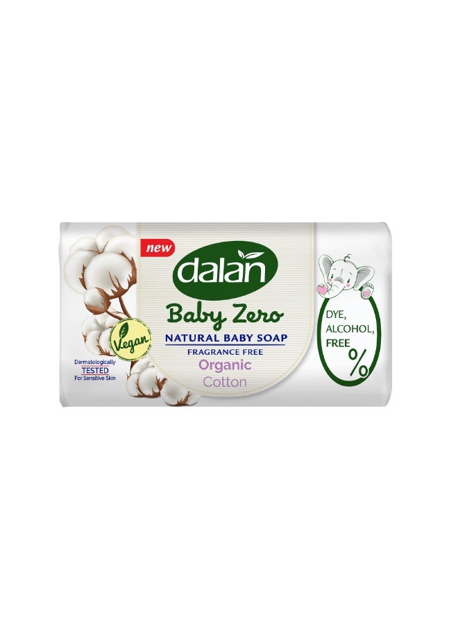 دالان صابون عضوي بيبي زيرو 90 جرام (بالقطن) - Image 1